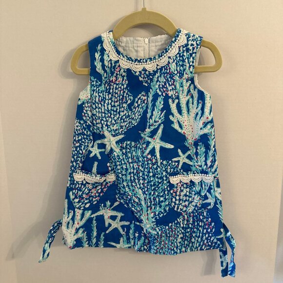Lilly Pulitzer Classic Shift Dress Size 2T - Picture 1 of 1